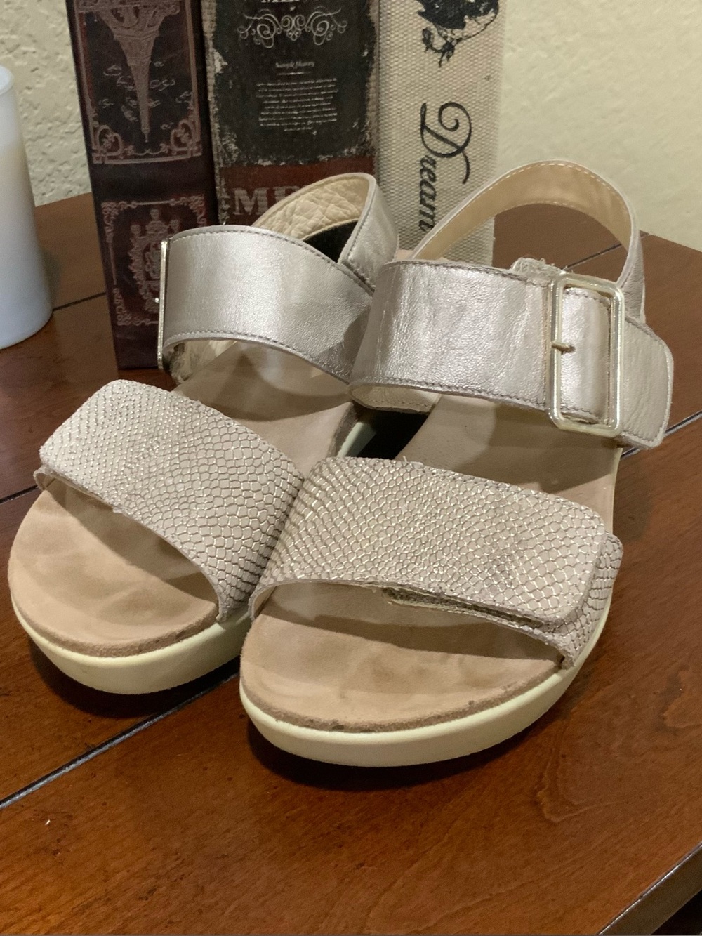 Gold Sandals